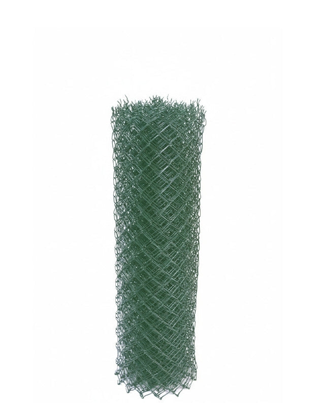 Green PVC-Coated Chain-Link Fence
