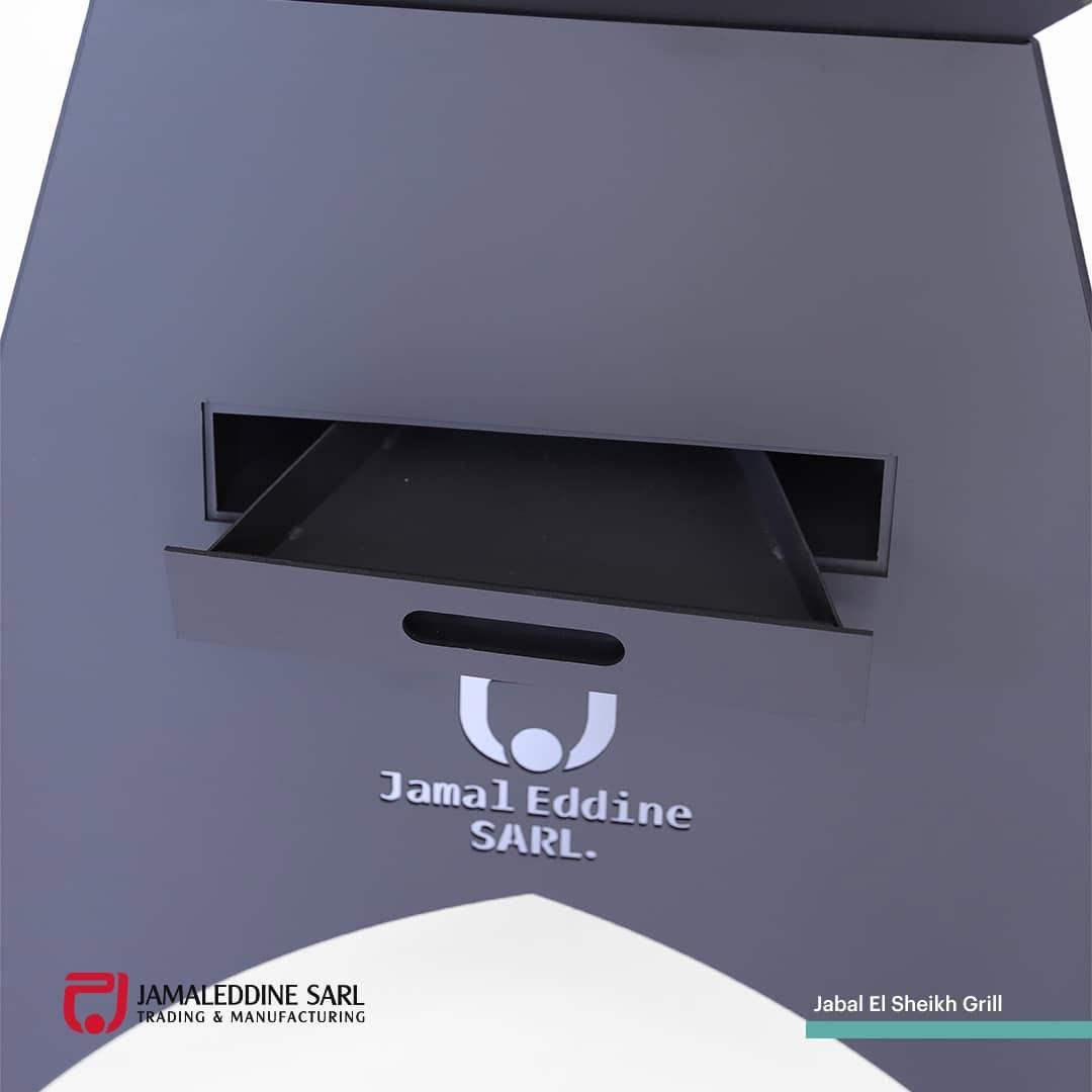 Charcoal Triangle Griddle Grill