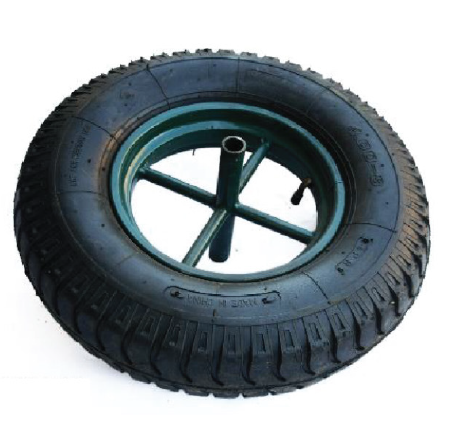Standard Pneumatic Wheel 400-8 with 4-Stick Rim