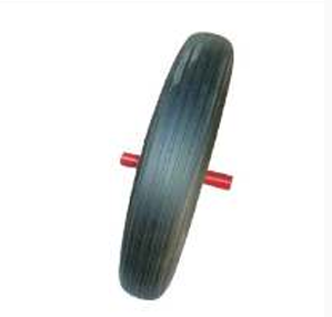 Rubber Powder Solid Wheel with 4-Stick Rim