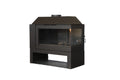 Panoramic Wood Firebox - Built-In / Freestanding