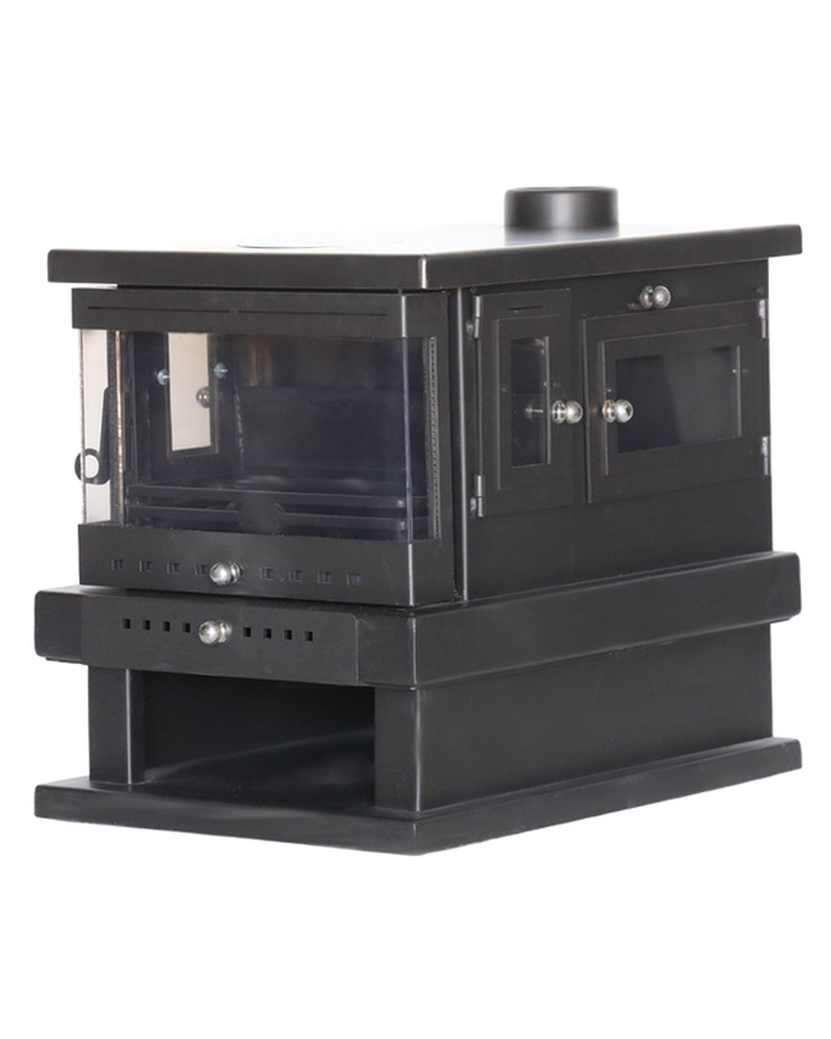 Premium Full-Glass Wood Stove - Shabah