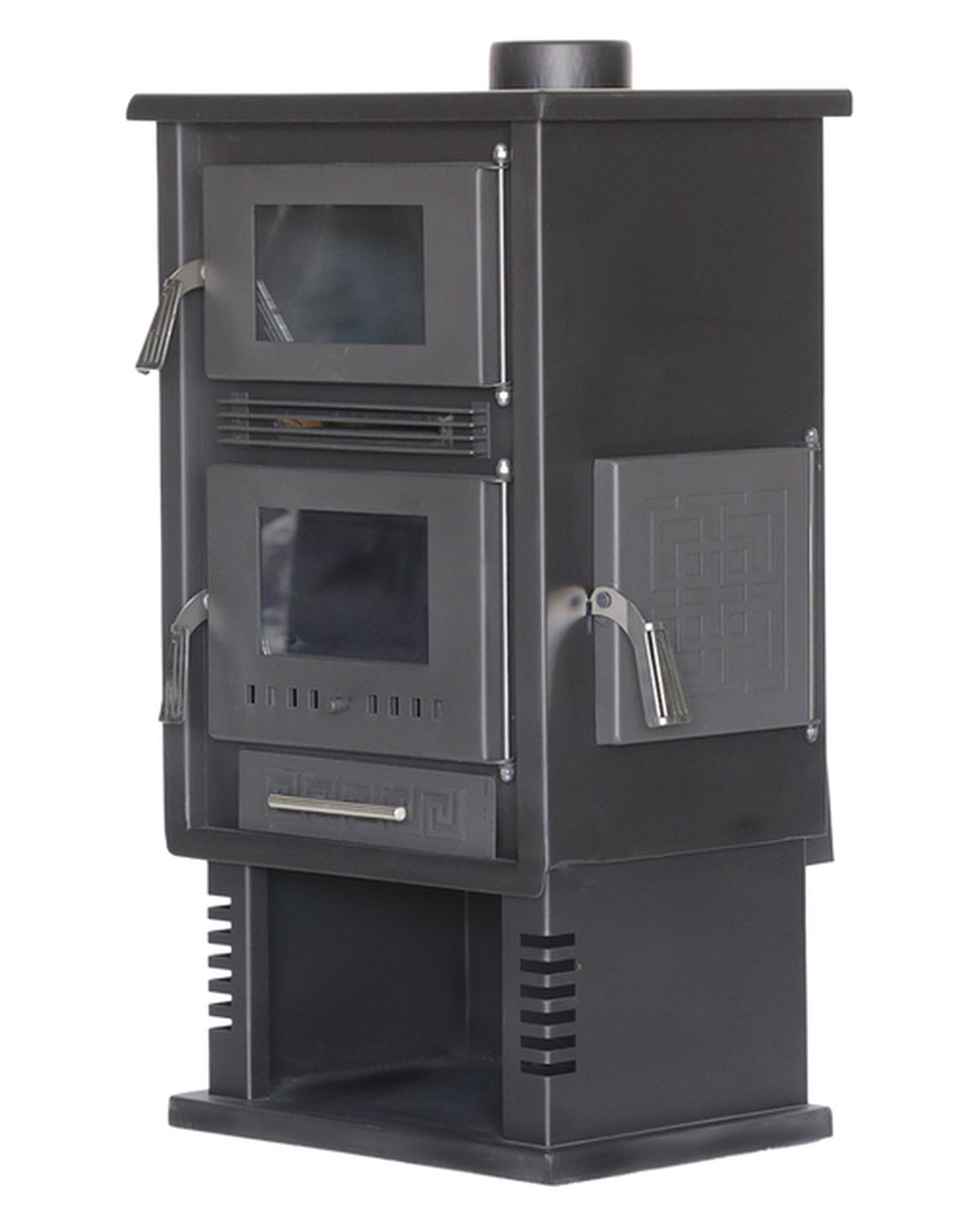 Iron Wood Stove with Base