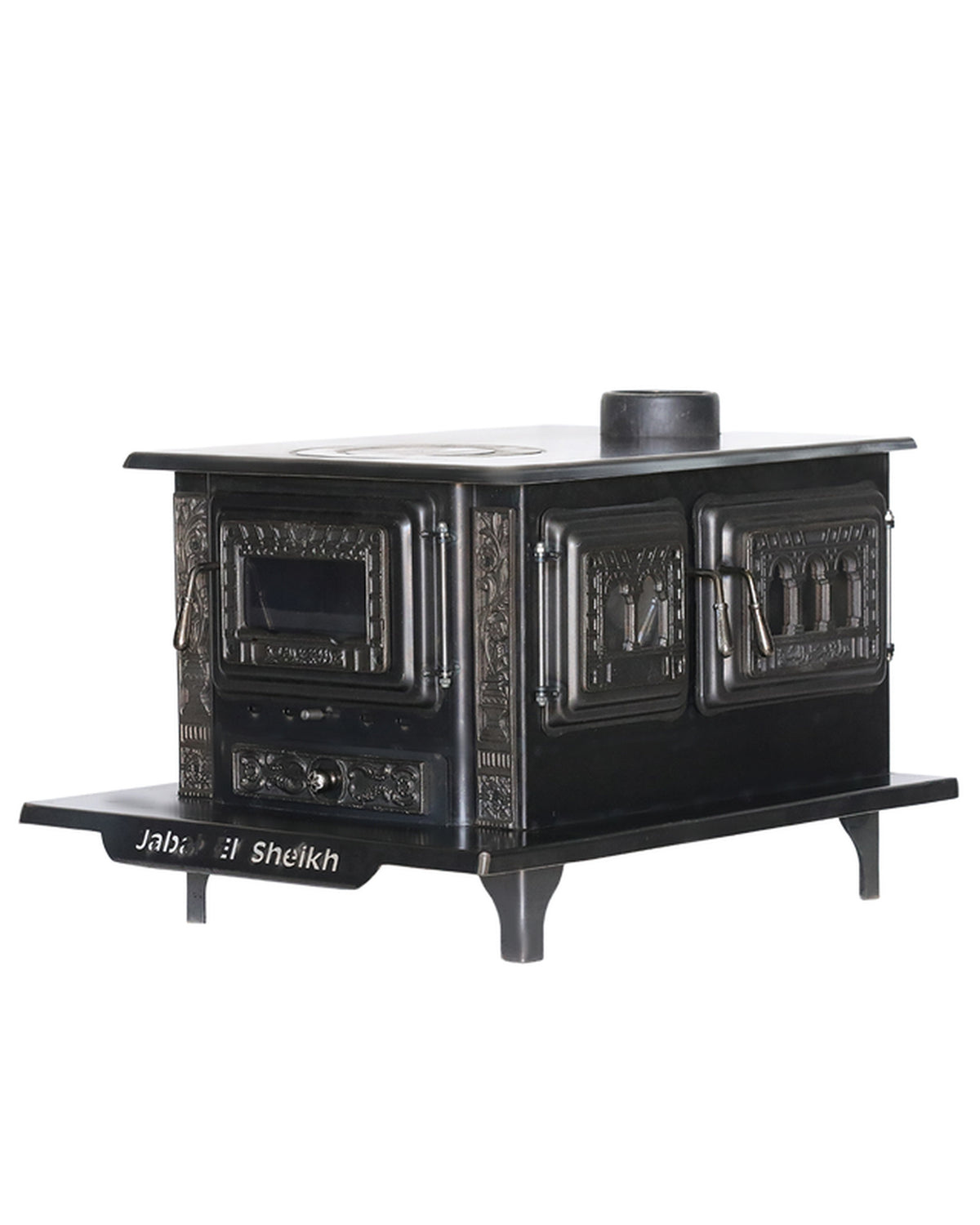 Popular Cast-Iron Wood Stove - Single-Door Oven